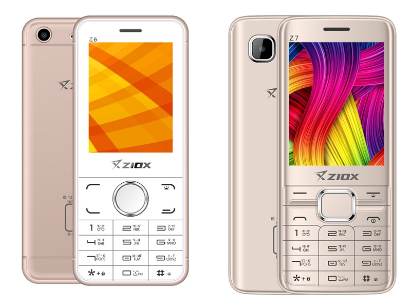 Ziox Z6 and Z7 with 2.4 inch display launched in India Technology