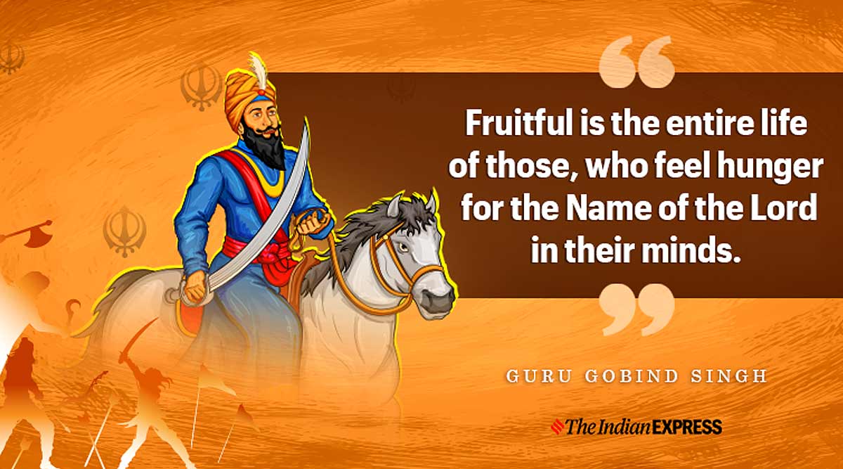 Happy Guru Gobind Singh Jayanti 2022: Gurpurab Wishes Quotes, Images ...