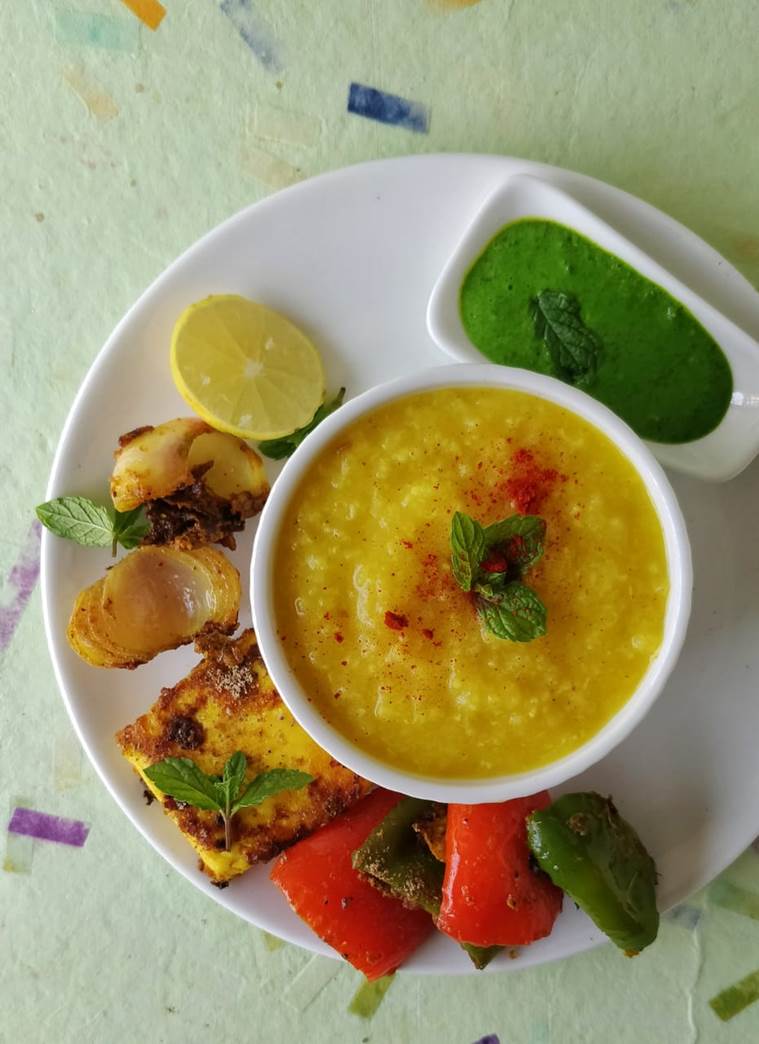 This Sunday, eat healthy with barnyard millet khichdi and barbecued
