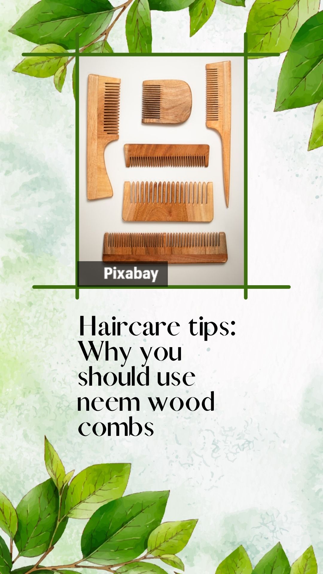 Haircare tips Why you should use neem wood combs The Indian Express