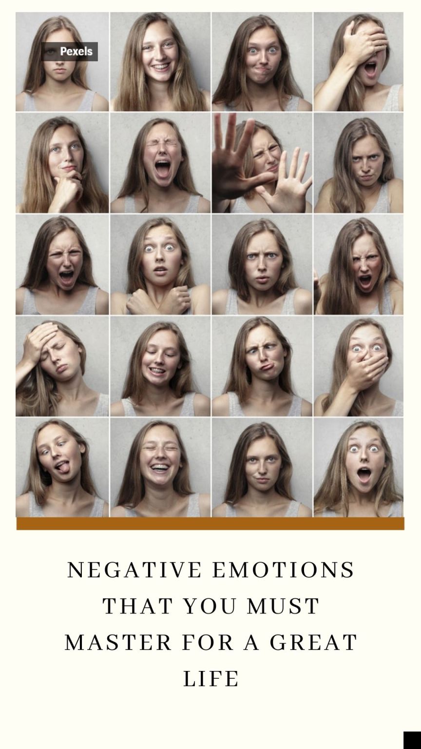 Another Term For Negative Emotions