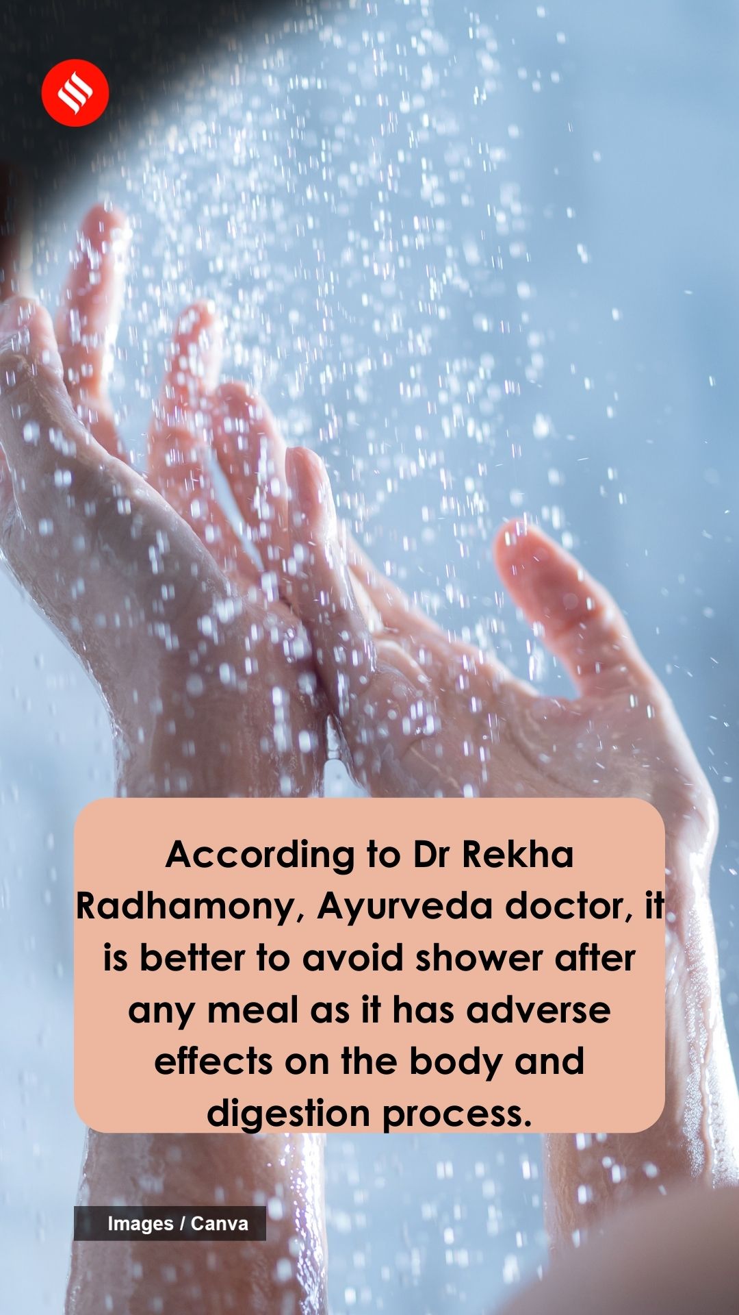 Why you should not shower after a meal? The Indian Express