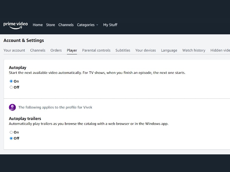 How to turn off autoplaying video previews on Amazon Prime Video Technology News The Indian