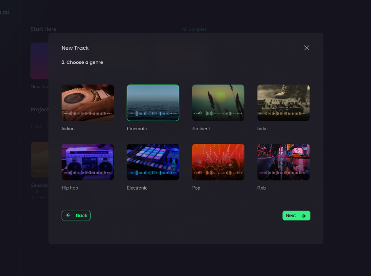 Can AI create background music?