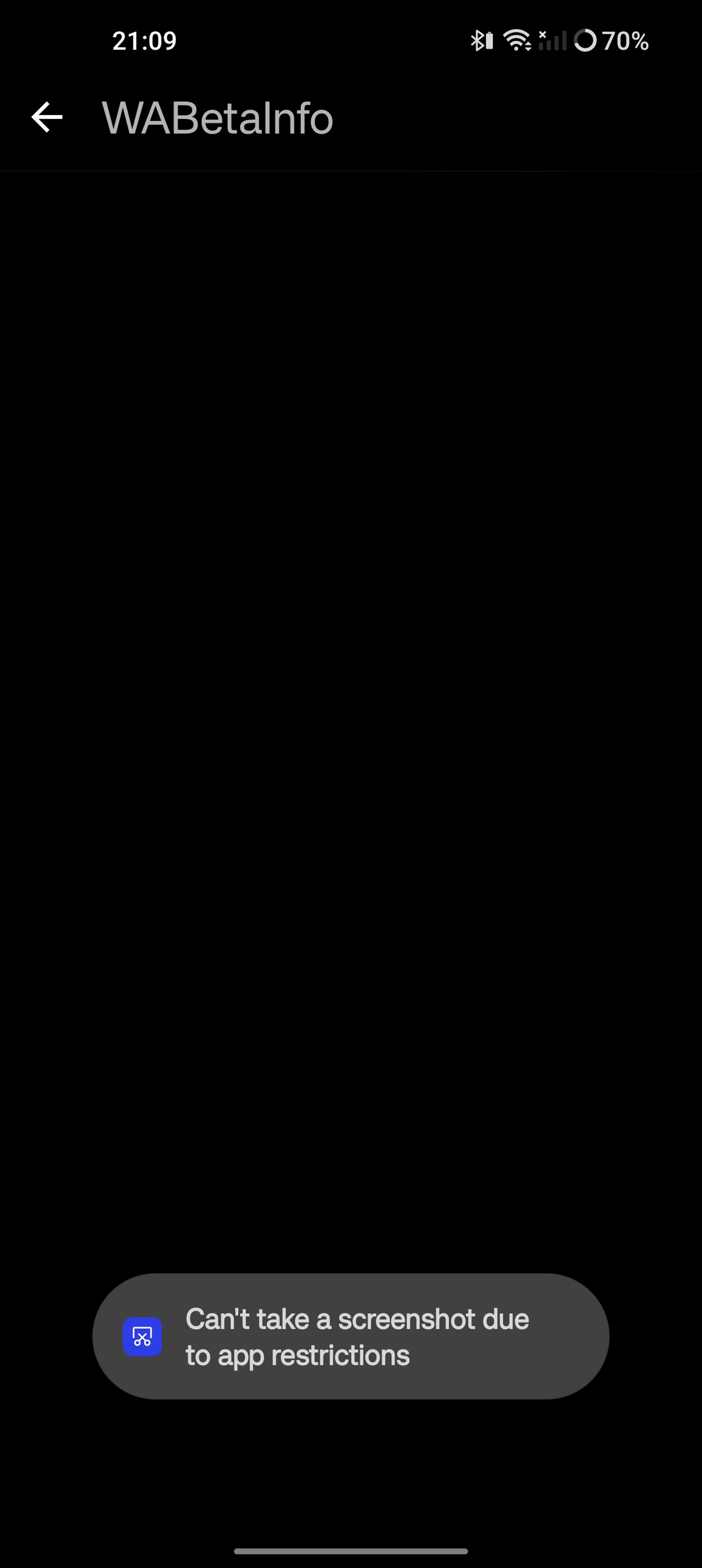 WhatsApp might soon prevent users from taking screenshots of profile