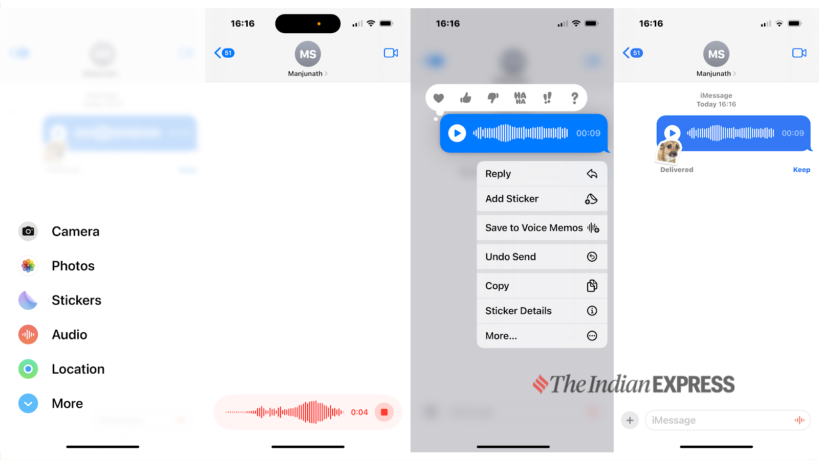 How to send a voice message on your iPhone Technology News The