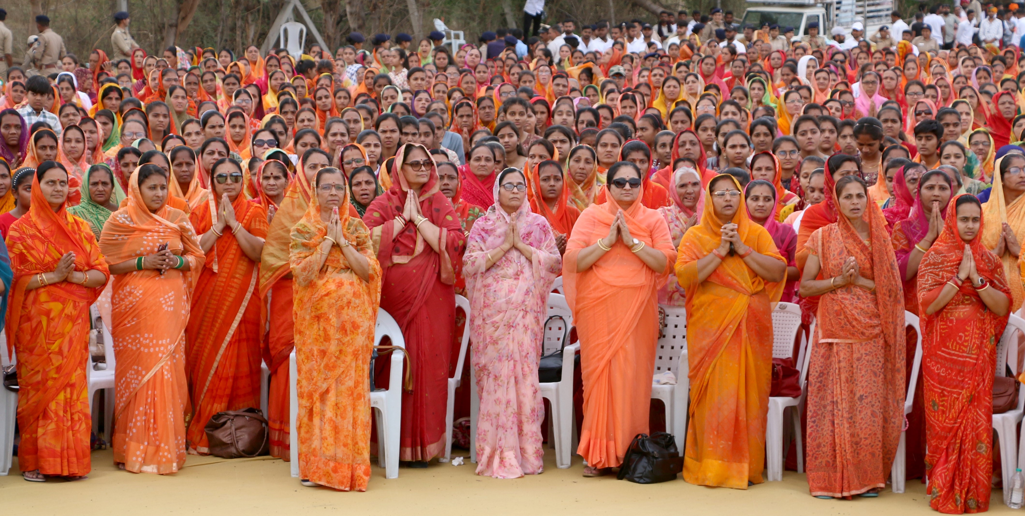 Kshatriya convention, Rajkot Kshatriya convention, Kshatriya protest, Kshatriya protest against Rupala, Rajput organisations mega convention, Parshottam Rupala, withdrawal of Rupalas candidature, gujarat womens, indian express news
