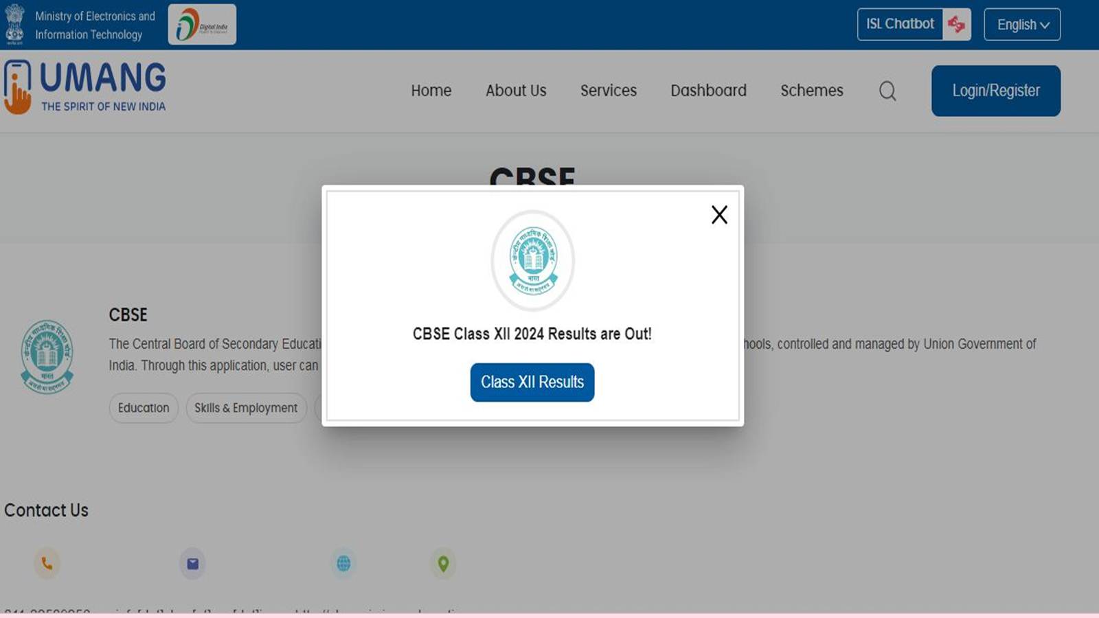 CBSE 12th Results 2024 Websites to check scorecards cbseresults.nic