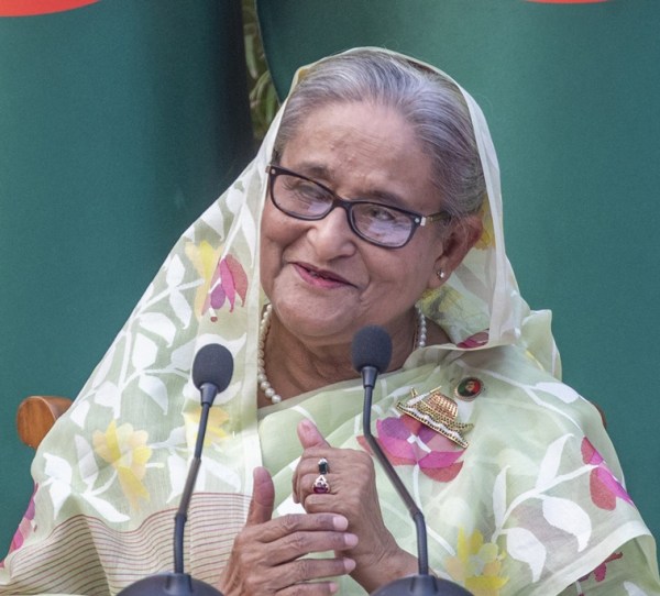Bangladesh Prime Minister Sheikh Hasina.