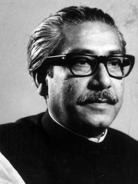 Bangabandhu Sheikh Mujibur Rahman, Prime Minister of Bangladesh.