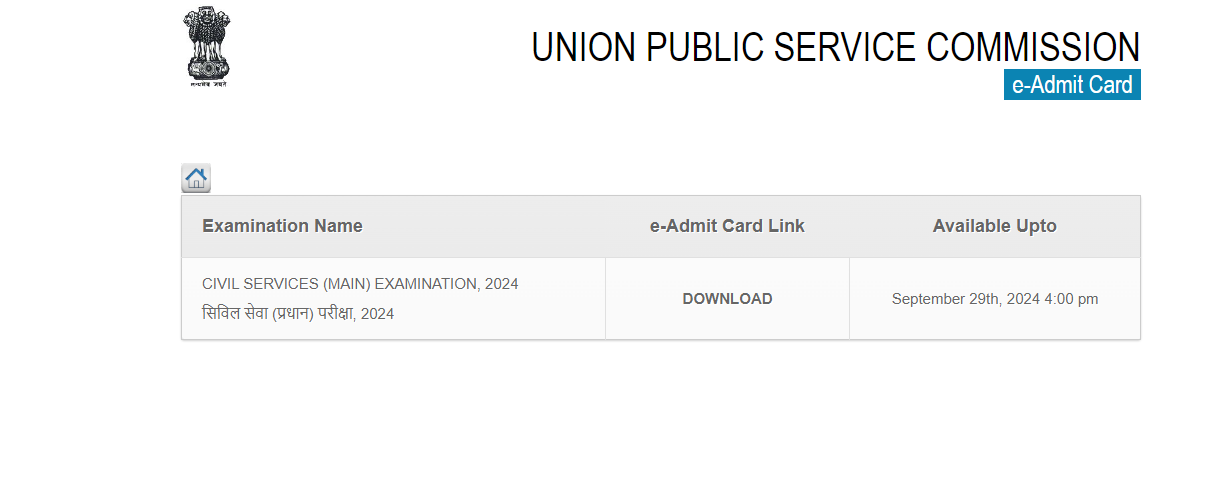 UPSC Mains Admit Card 2024 Updates: CSE admit card out at upsc.gov.in ...