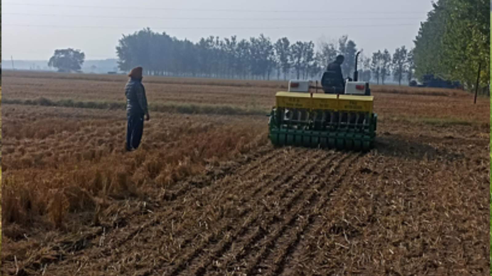 ‘Mitter Seeder’ PAU’s lowcost machine for incorporation of paddy