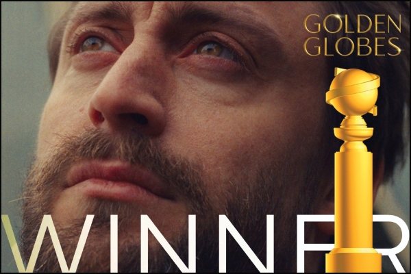 Golden Globe for Best Supporting Actor (Male) goes to Kieran Culkin
