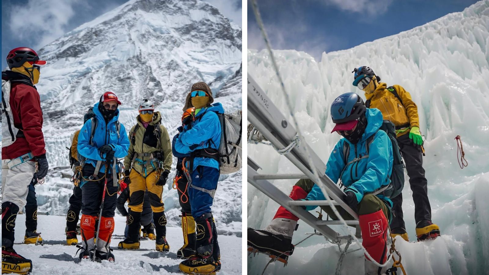 Chhonzin Angmo during acclimatisation near Everest Base Camp earlier in April prior to the summit began.
(Special arrangement)