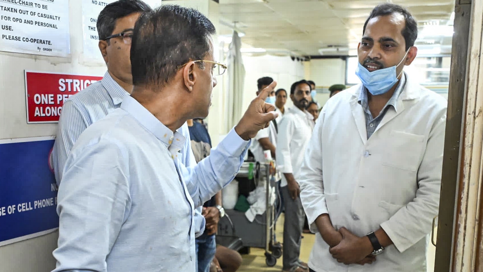 Day after video of Goa health minister berating doctor causes uproar