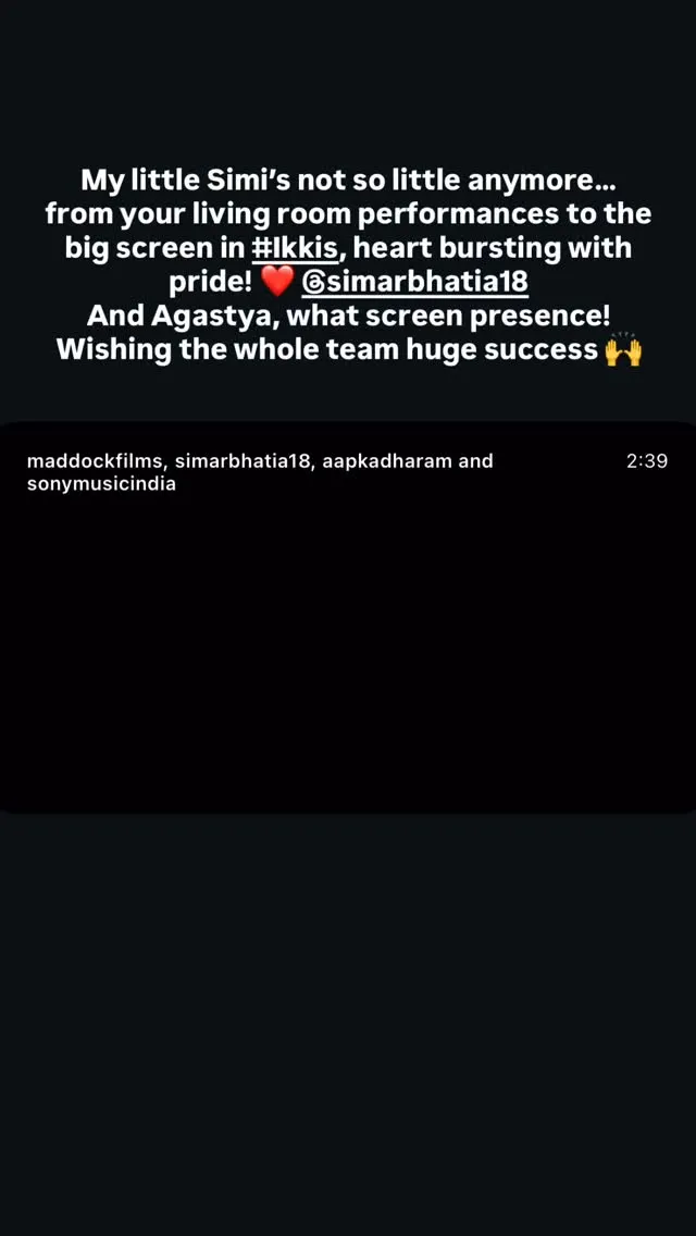 Meet Akshay Kumar’s niece Simar Bhatia as she makes her debut with Ikkis: ‘My little Simi’s not so little anymore’