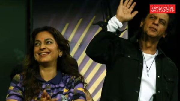 ‘Bad luck’: Juhi Chawla made Shah Rukh Khan change Manish Malhotra’s ‘flashy’ black-and-gold KKR uniforms, thankful team lost initially