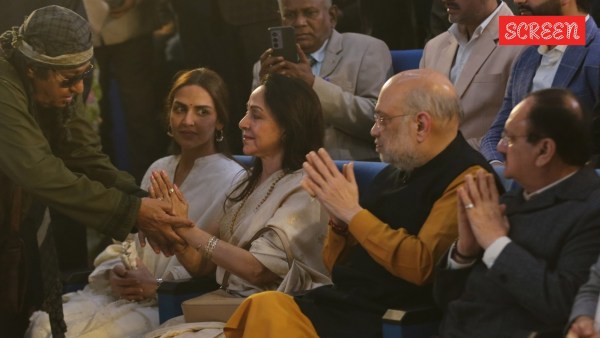 Teary-eyed Hema Malini says she’ll have to learn to live without Dharmendra at prayer meet: ‘Humaara pyaar sacha tha’